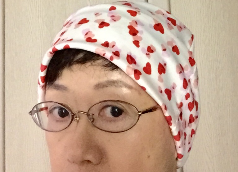 髪の毛が抜けちゃった時にも使える工作感覚で作る帽子